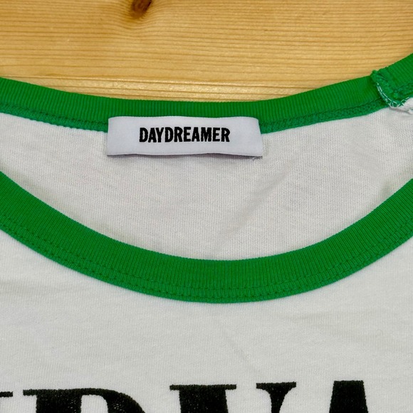 Daydreamer‎ Nirvana Nevermind Band Cropped Raglan Long Sleeve Shirt Womens XL - Picture 4 of 9